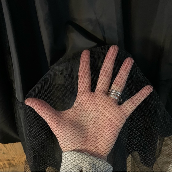 Women’s 12 JESSICA HOWARD Black Retro 60's Look JUNE CLEAVER Holiday Midi Dress - Picture 8 of 16